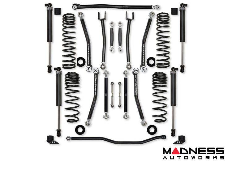 Jeep Wrangler JL Lift Kit - Rock Krawler - No Limits - 2021+ Jeep Wrangler JL Lift Kit - Rock Krawler - No Limits - 2021+